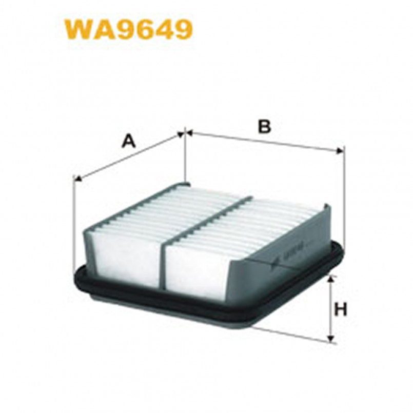 WA9649   (176/6)  WIX Фільтр повітря