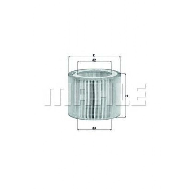 LX3009 Фільтр повітря (KNECHT)