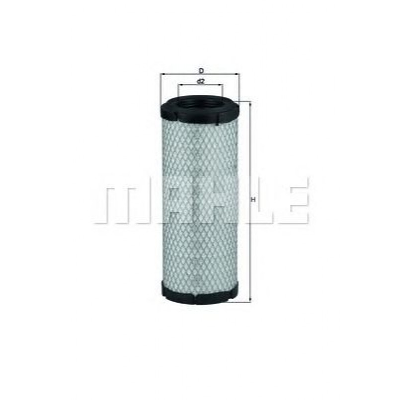 LX2958 Фільтр повітря (MAHLE)