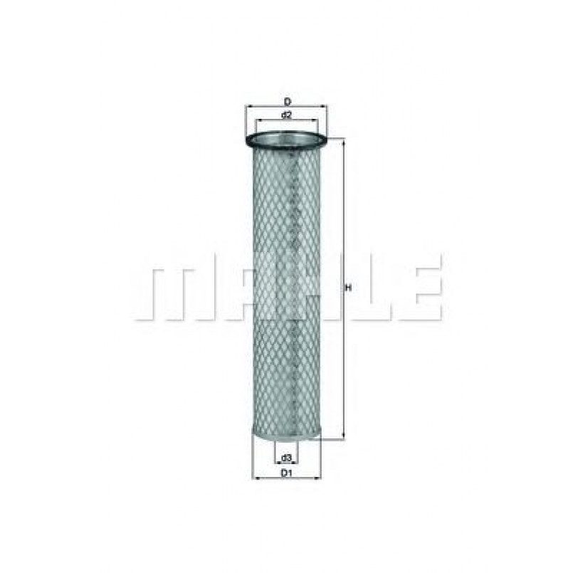 LXS283 Фільтр повітря (MAHLE)