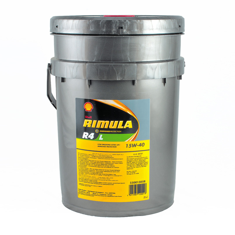Олива моторна SHELL Rimula R4 L 15W-40  20L