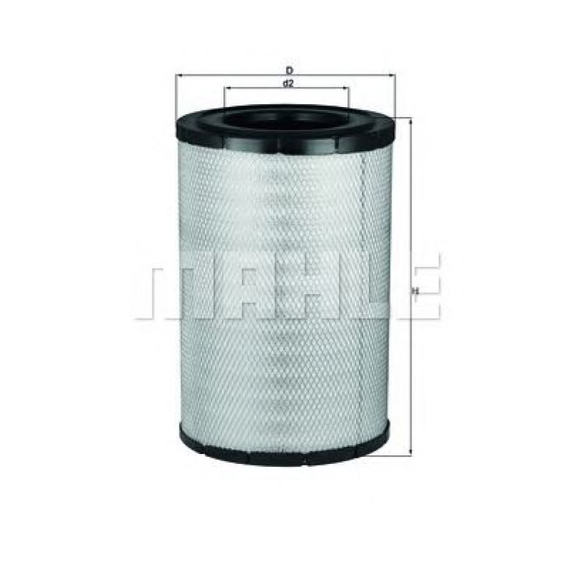 LX3137 Фільтр повітря (KNECHT)