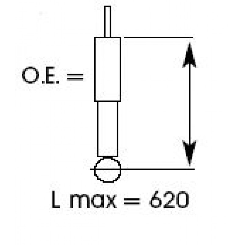 343272 KYB - Амортизатор, _Excel-G_ (Twin Tube Gas)