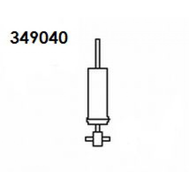 349040 KYB - Амортизатор, _Excel-G_ (Twin Tube Gas)