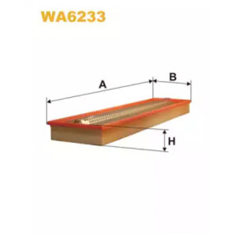 WA6233   (068)  WIX Фільтр повітря