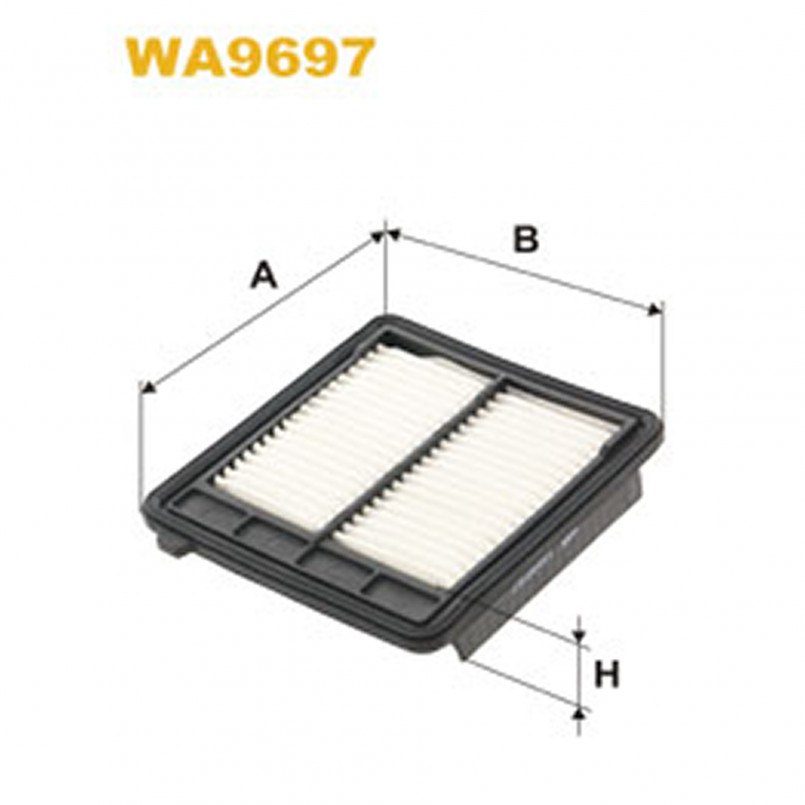 WA9697   (105/4)  WIX Фільтр повітря