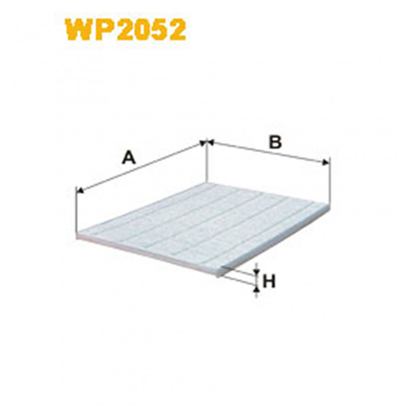 WP2052   (1283)  WIX Фільтр салону