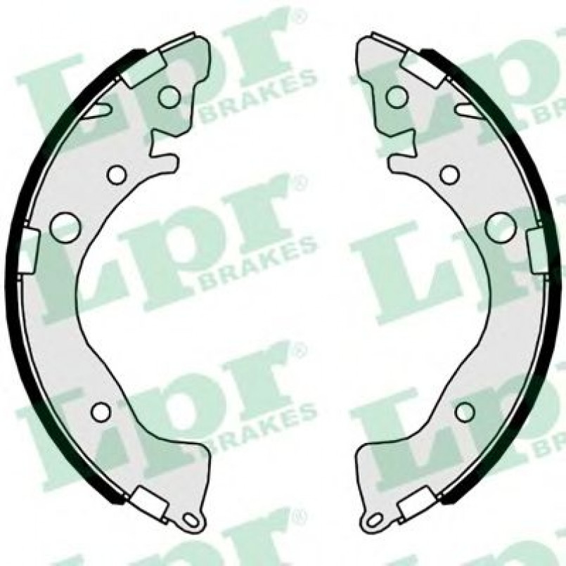01079  LPR - Гальмівні колодки до барабанів