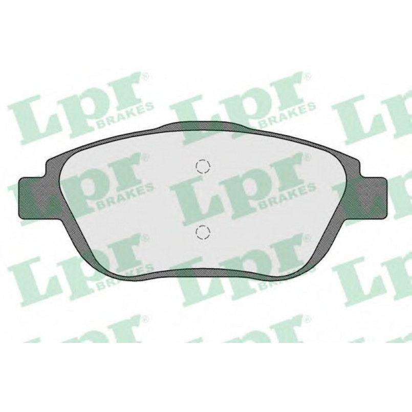 05P1590  LPR - Гальмівні колодки до дисків