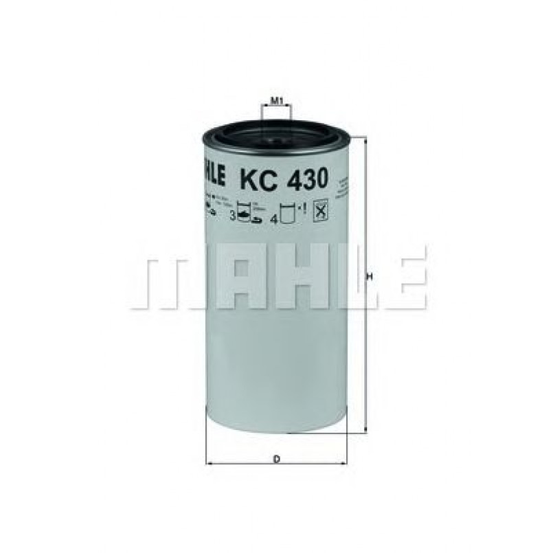 KC430D Фільтр палива (KNECHT)