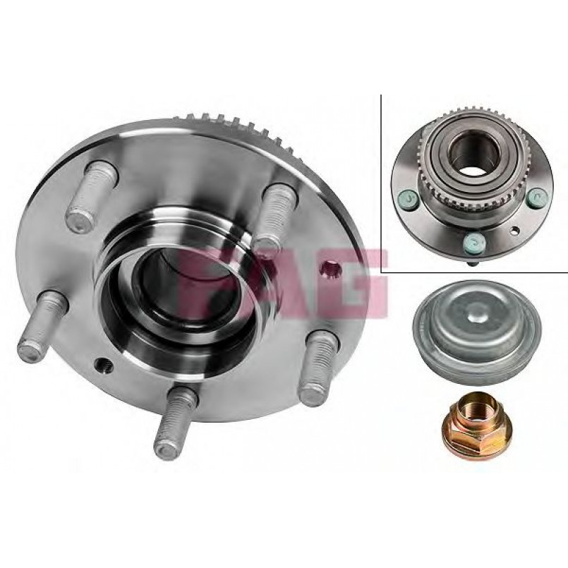 713 6156 30  FAG - Комплект підшипника ступиці