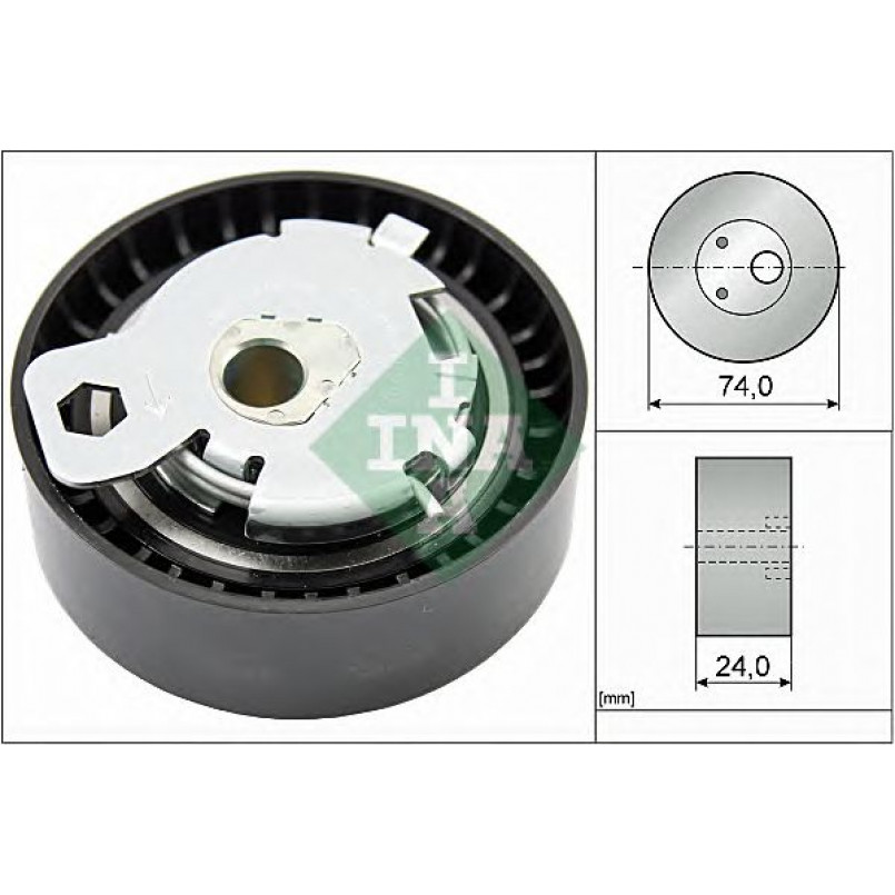 531 0497 10  INA - Натяжний ролик ГРМ