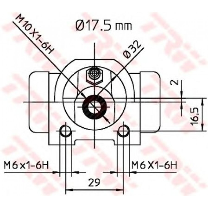 BWC227  TRW - Циліндр гальмівний робочий