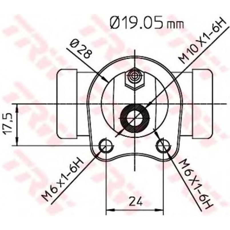 BWD111  TRW - Циліндр гальмівний робочий