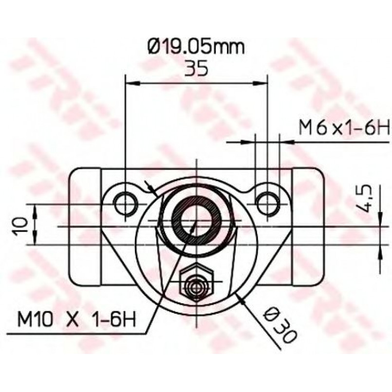 BWD289  TRW - Циліндр гальмівний робочий