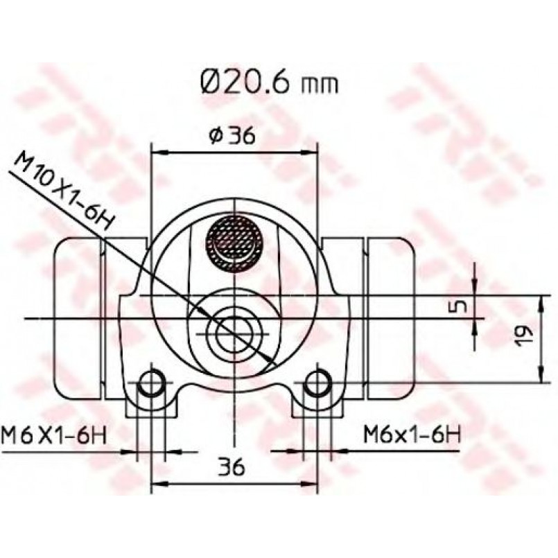 BWF135  TRW - Циліндр гальмівний робочий