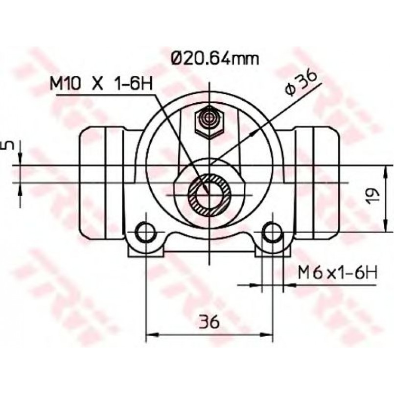 BWF303  TRW - Циліндр гальмівний робочий