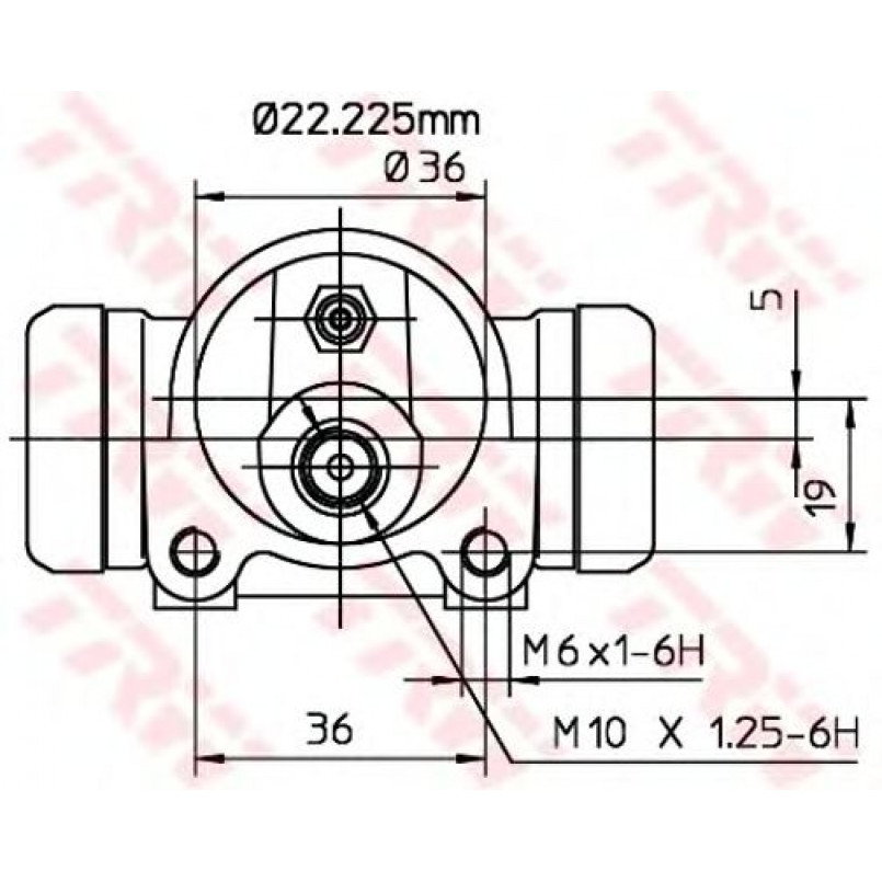 BWH159  TRW - Циліндр гальмівний робочий