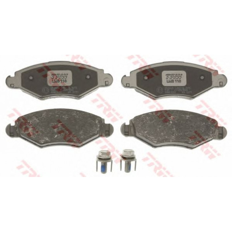 GDB1500  TRW - Гальмівні колодки до дисків