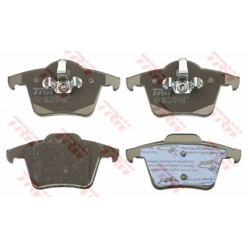 GDB1566 TRW - Гальмівні колодки до дисків