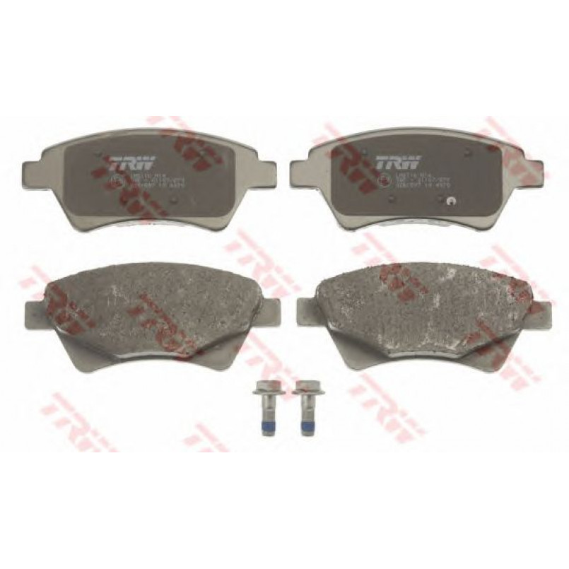 GDB1597 TRW - Гальмівні колодки до дисків