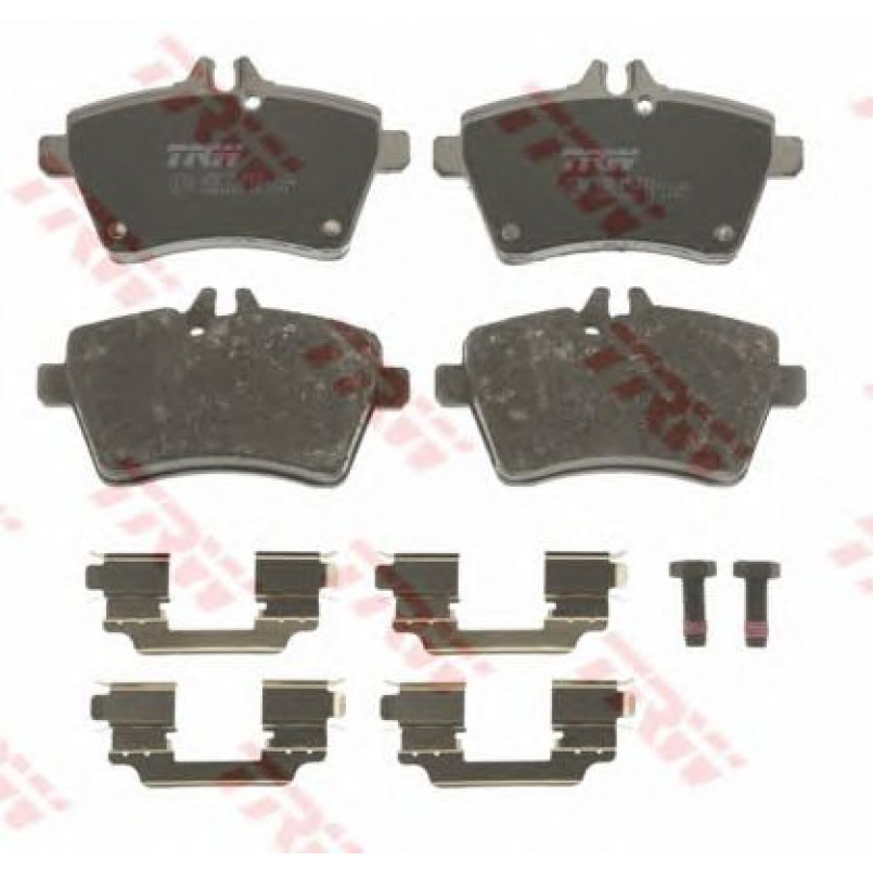 GDB1630  TRW - Гальмівні колодки до дисків