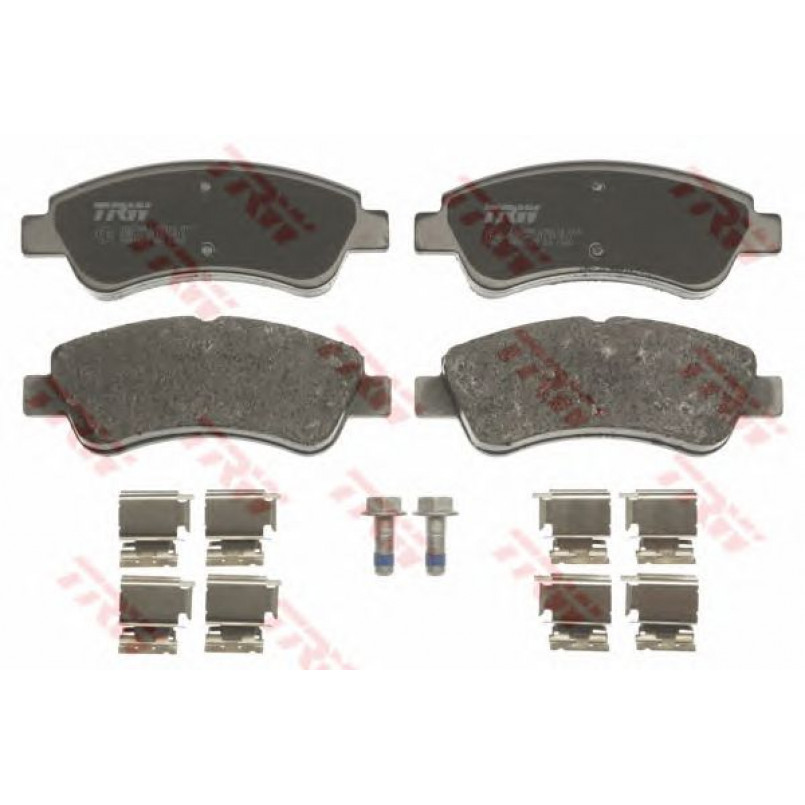 GDB1677  TRW - Гальмівні колодки до дисків