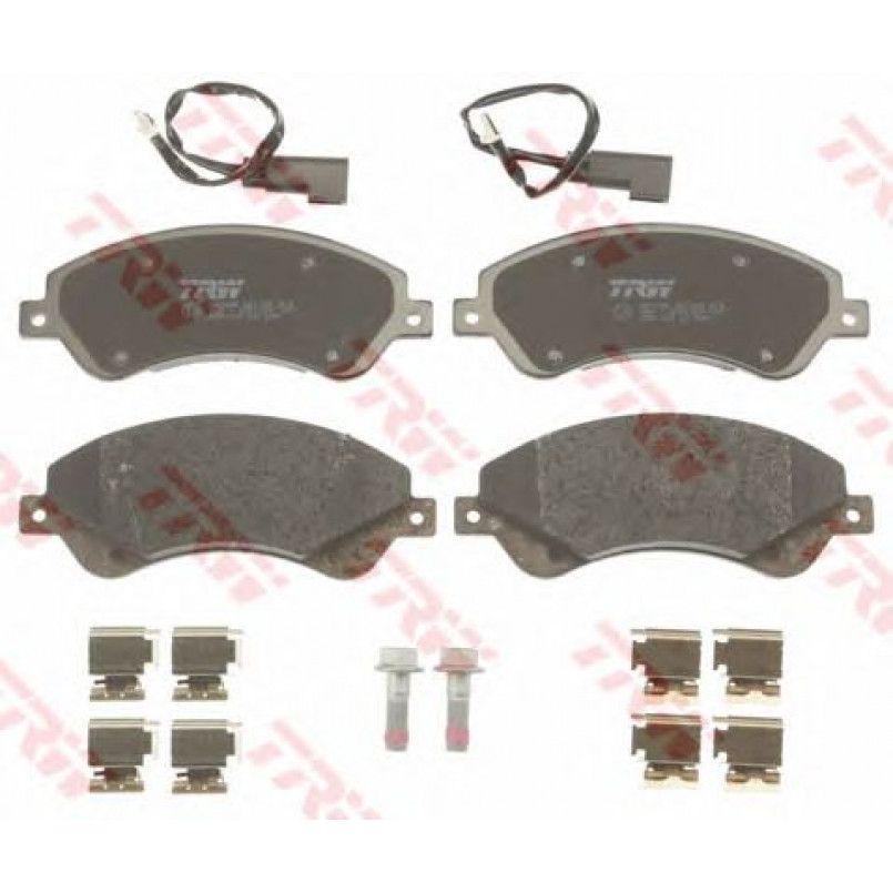 GDB1723 TRW - Гальмівні колодки до дисків