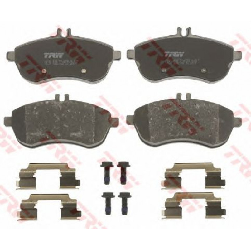 GDB1736  TRW - Гальмівні колодки до дисків