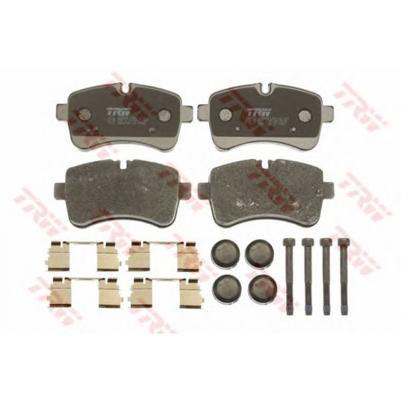 GDB1748 TRW - Гальмівні колодки до дисків