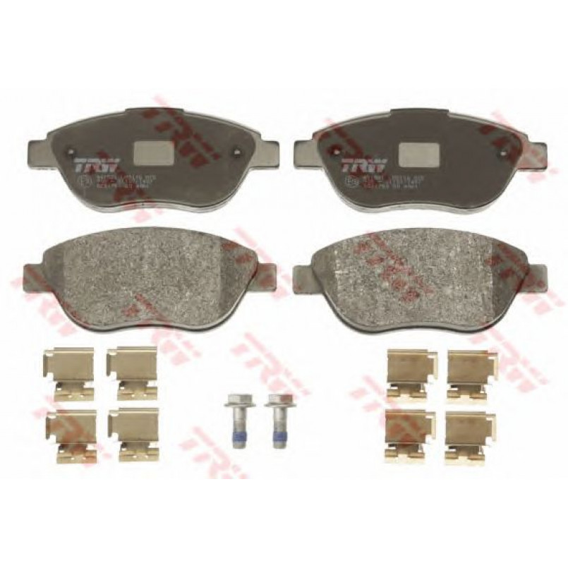 GDB1750 TRW - Гальмівні колодки до дисків