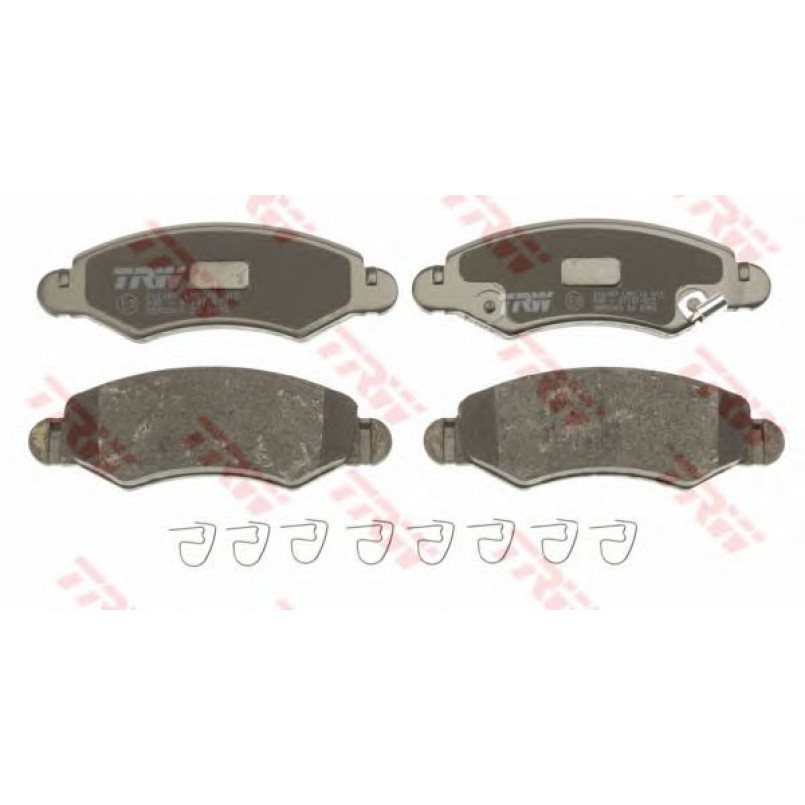 GDB3363 TRW - Гальмівні колодки до дисків