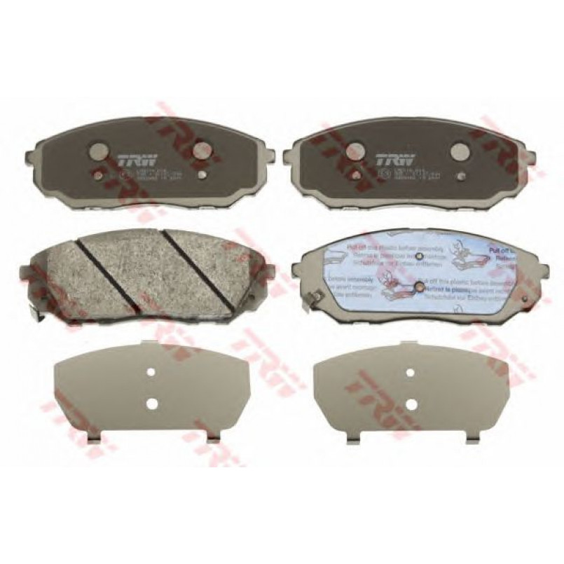 GDB3452 TRW - Гальмівні колодки до дисків