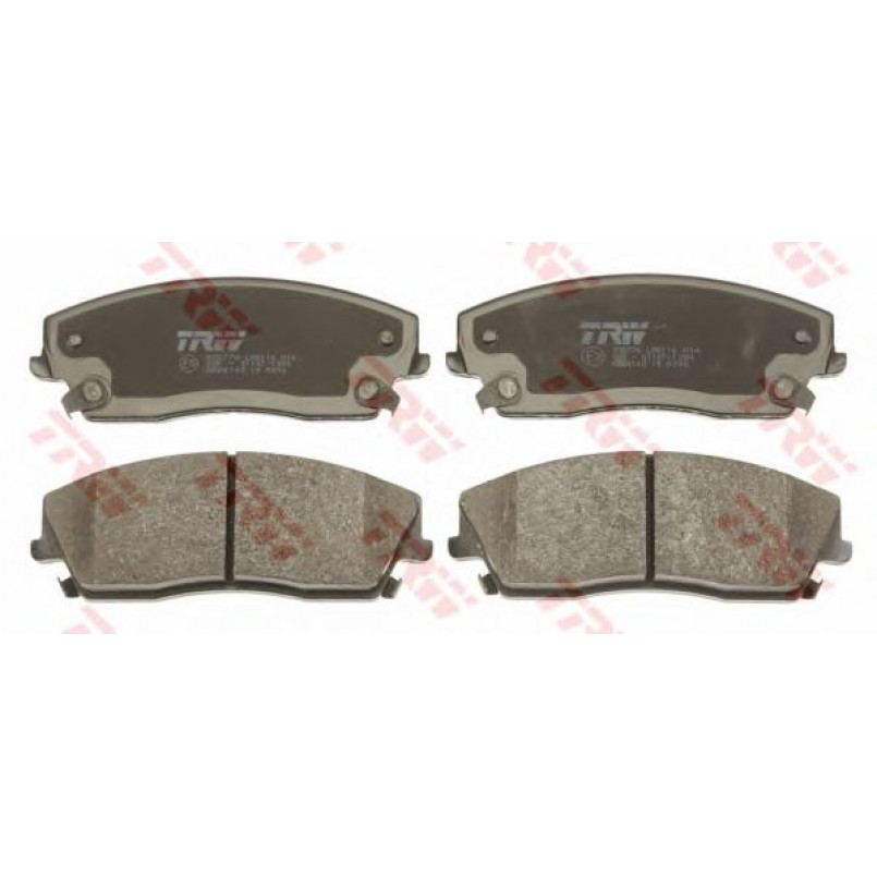 GDB4140 TRW - Гальмівні колодки до дисків