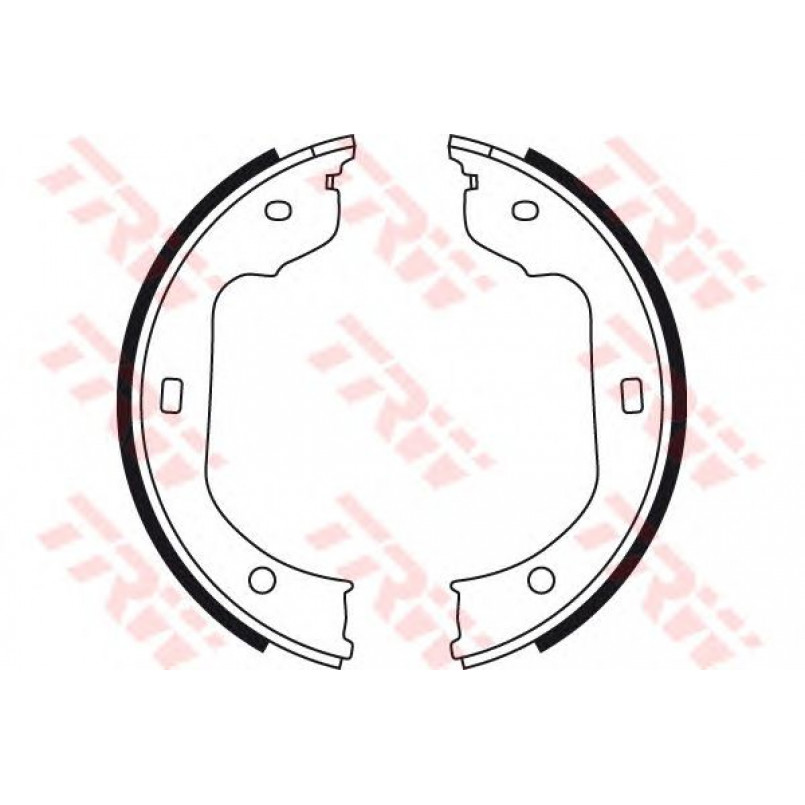 GS8478 TRW - Гальмівні колодки до барабанів