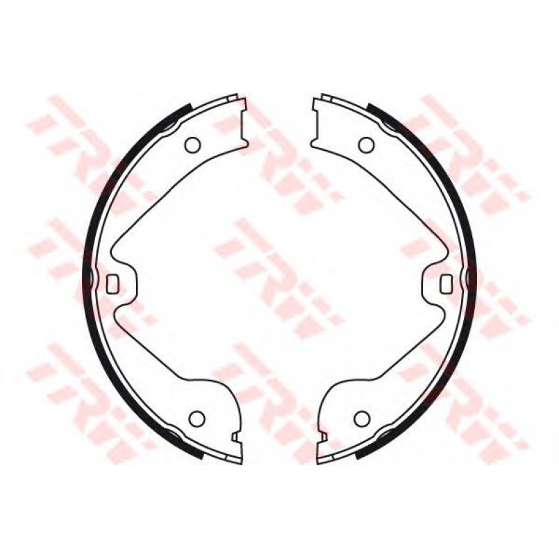 GS8718  TRW - Гальмівні колодки до барабанів