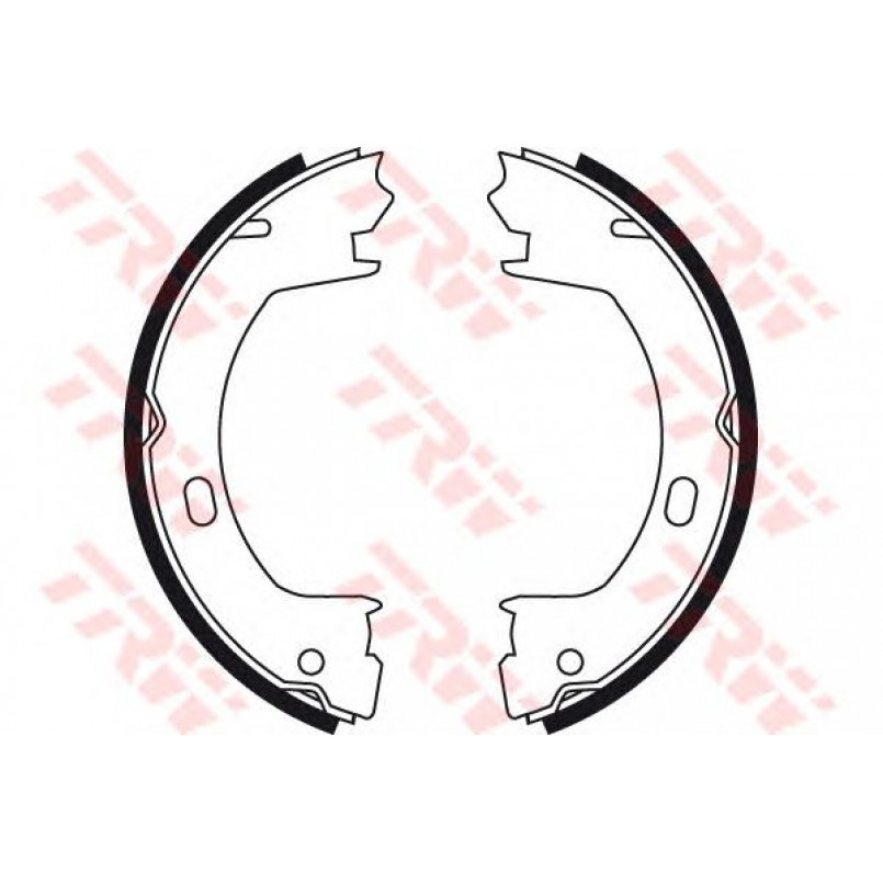 GS8728  TRW - Гальмівні колодки до барабанів