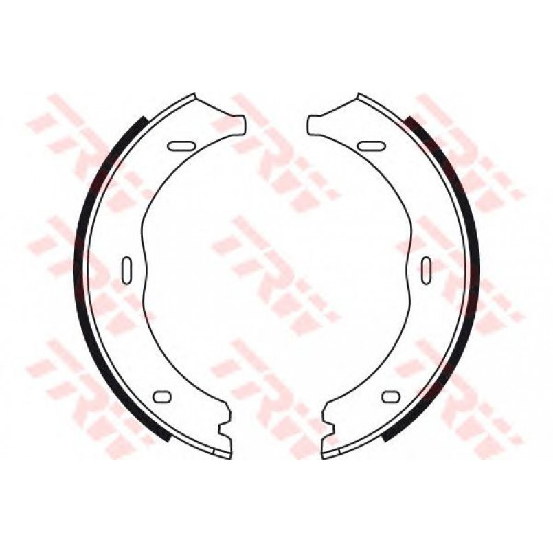 GS8741  TRW - Гальмівні колодки до барабанів