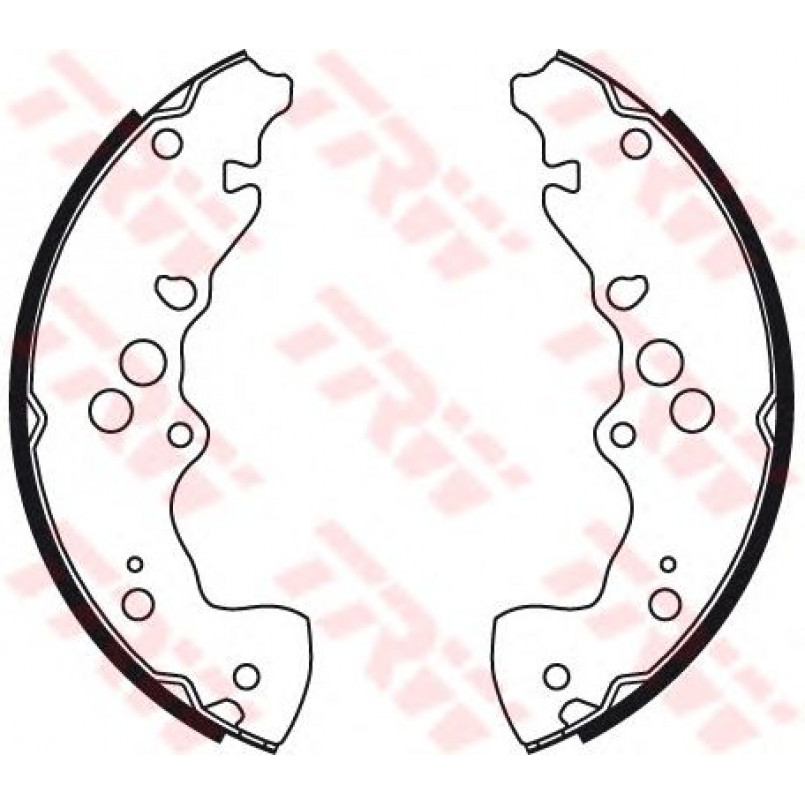 GS8773  TRW - Гальмівні колодки до барабанів