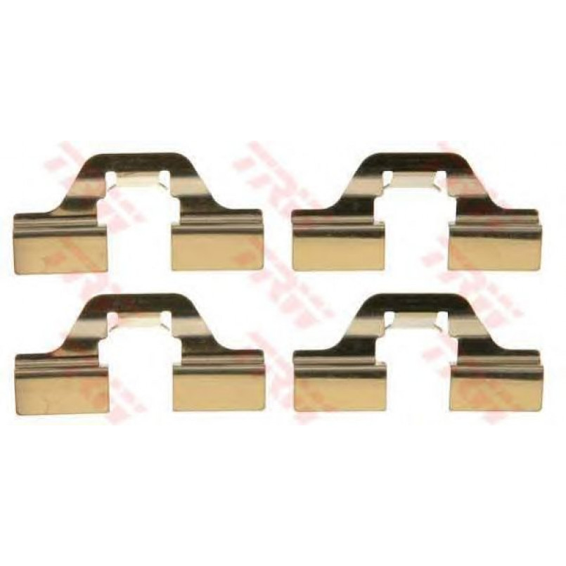 PFK405 TRW - Комплект для монтажу дискових гальмівних колодок