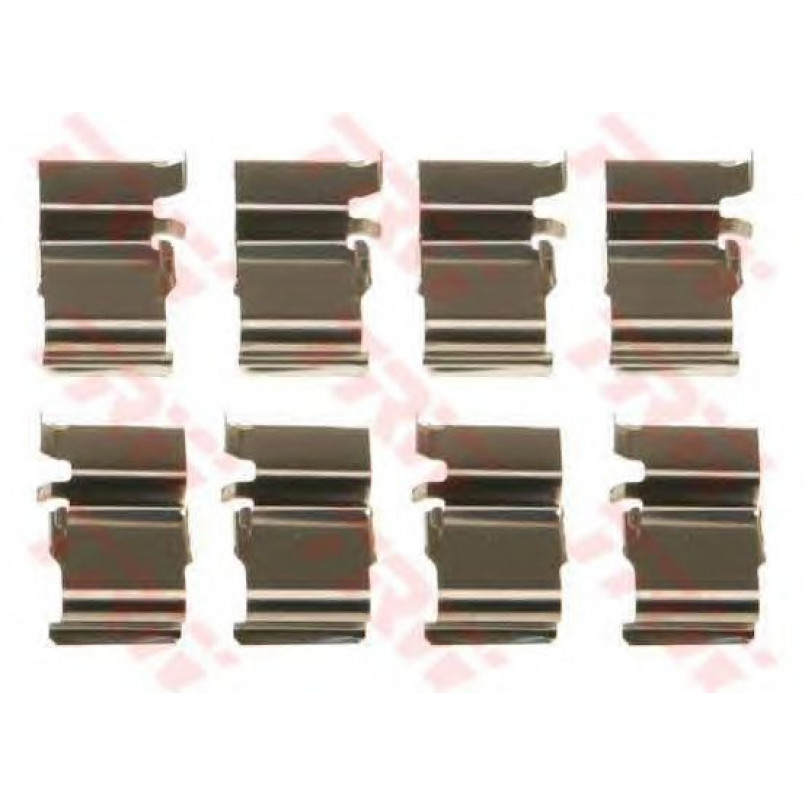 PFK439  TRW - Комплект для монтажу дискових гальмівних колодок