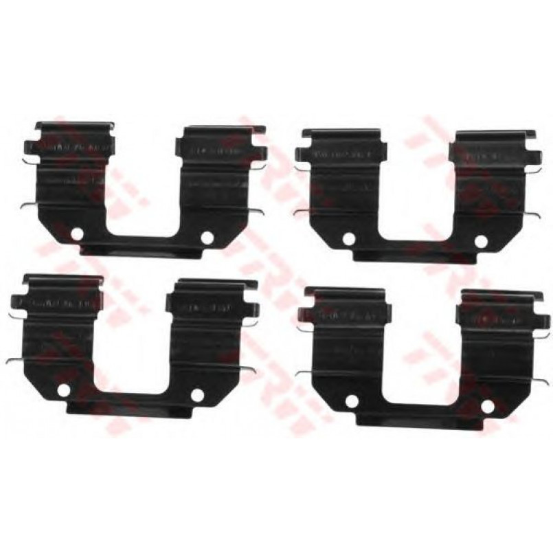 PFK455  TRW - Комплект для монтажу дискових гальмівних колодок