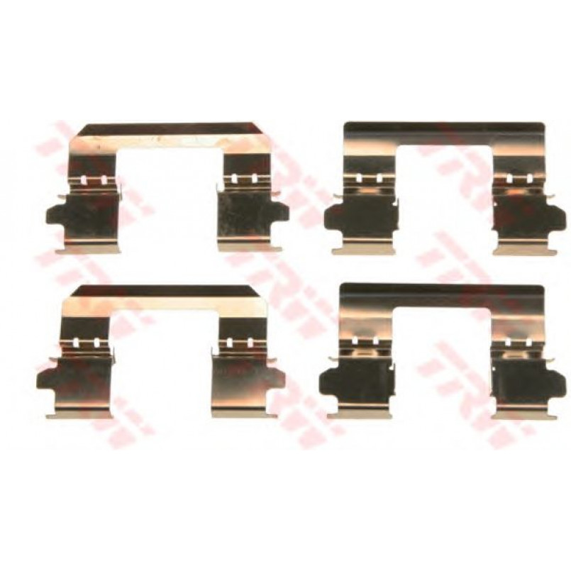 PFK578  TRW - Комплект для монтажу дискових гальмівних колодок