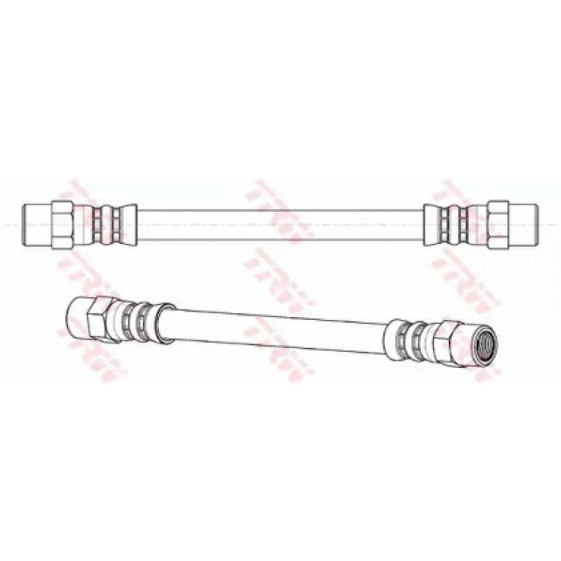 PHA286  TRW - Гальмівний шланг