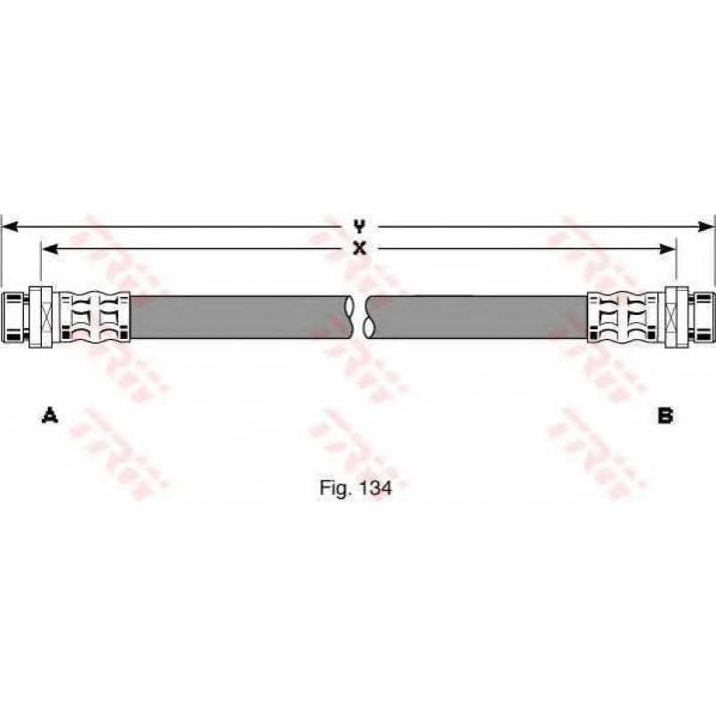 PHA293  TRW - Гальмівний шланг
