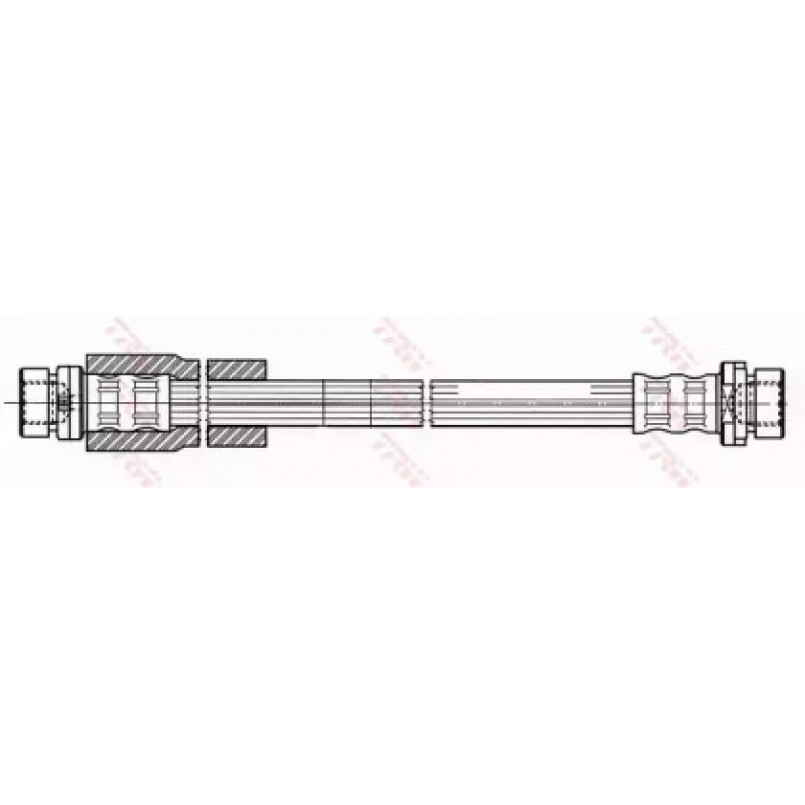 PHA425  TRW - Гальмівний шланг
