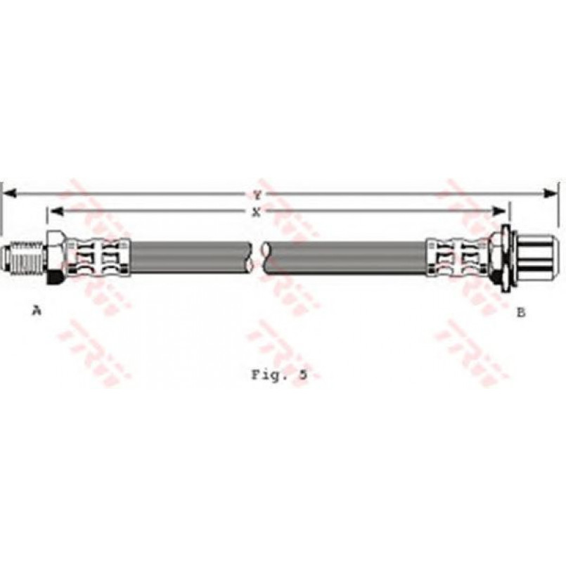 PHB109  TRW - Гальмівний шланг
