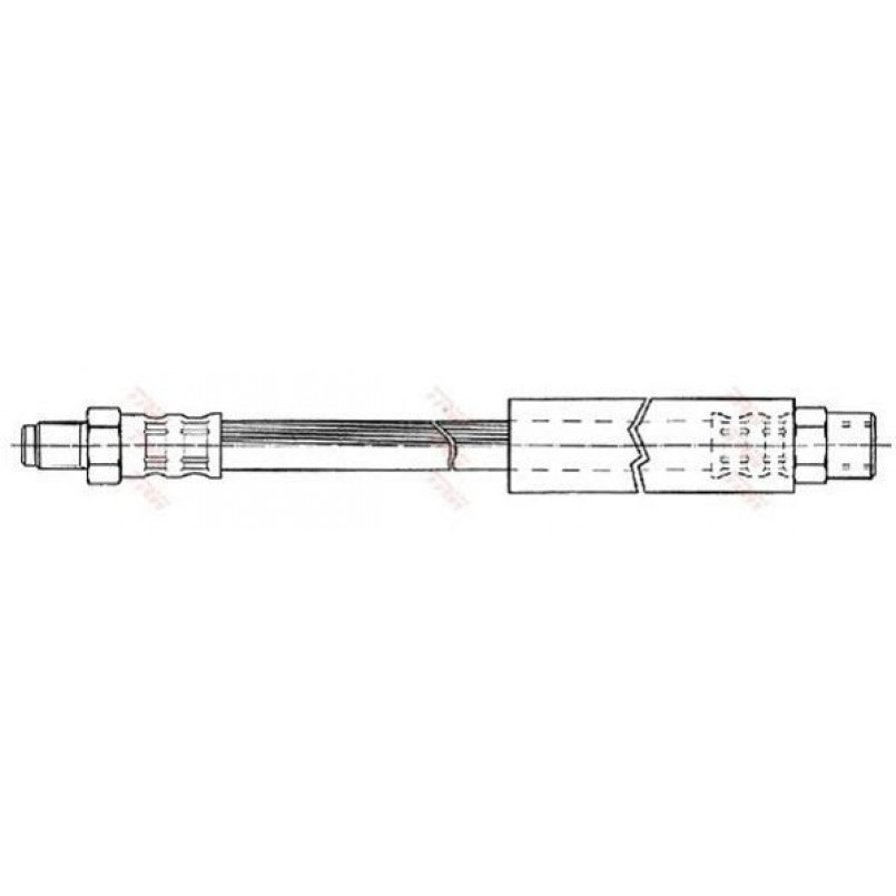 PHB275  TRW - Гальмівний шланг