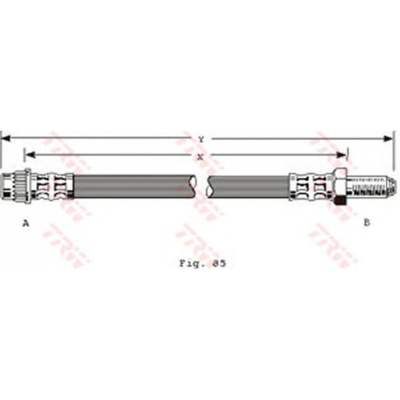 PHB285 TRW - Гальмівний шланг
