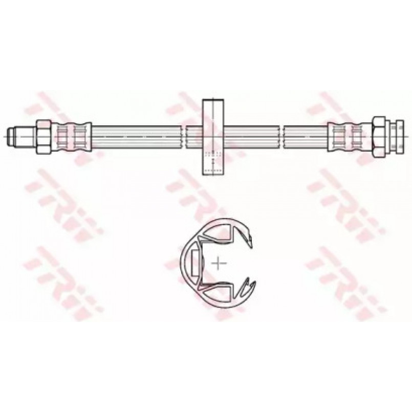 PHB302  TRW - Гальмівний шланг
